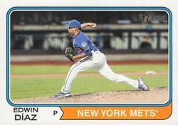 2023 Topps Heritage Base Set Edwin Díaz #36 card