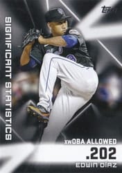 2023 Topps Significant Statistics Edwin Díaz #SS-12 card