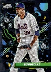 2025 Topps Cosmic Chrome Base Set Edwin Díaz #173 card