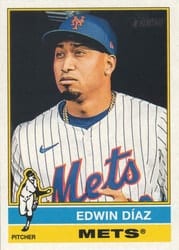 2025 Topps Heritage Base Set Edwin Díaz #243 card