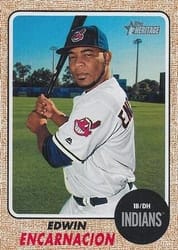 2017 Topps Heritage Base Set Edwin Encarnacion #664b card