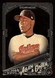 2018 Topps Allen & Ginter X Base Set Edwin Encarnacion #156 card