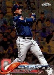 2018 Topps Chrome Base Set Edwin Encarnacion #199 card