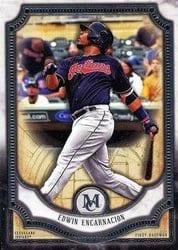 2018 Topps Museum Collection Base Set Edwin Encarnacion #91 card
