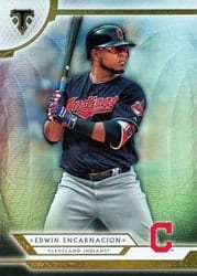 2018 Topps Triple Threads Base Set Edwin Encarnacion #43 card