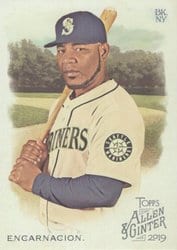 2019 Topps Allen & Ginter Base Set Edwin Encarnacion #373 card