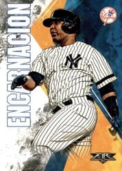 2019 Topps Fire Base Set Edwin Encarnacion #141 card