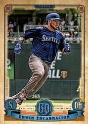 2019 Topps Gypsy Queen Base Set Edwin Encarnacion #189 card