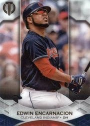 2019 Topps Tribute Base Set Edwin Encarnacion #35 card