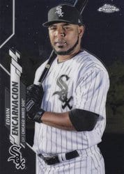 2020 Topps Chrome Update Base Set Edwin Encarnacion #U-8 card
