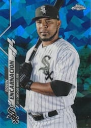 2020 Topps Chrome Update Sapphire Edition Base Set Edwin Encarnacion #U-173 card