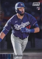 2020 Stadium Club Chrome Base Set Edwin Rios #379 card