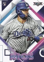 2020 Topps Fire Base Set Edwin Rios #167 card