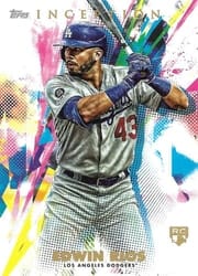 2020 Topps Inception Base Set Edwin Rios #14 card