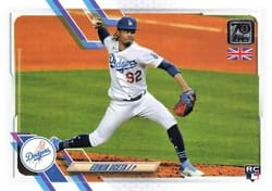 2021 Topps UK Edition Base Set Edwin Uceta #103 card