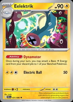 Black Bolt Eelektrik #31 card