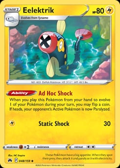 Crown Zenith Eelektrik #48 card