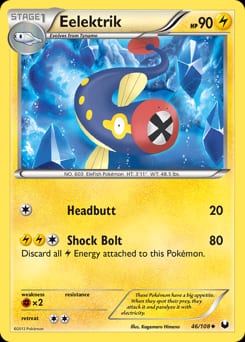 Dark Explorers Eelektrik #46 card