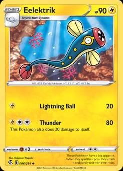 Fusion Strike Eelektrik #96 card