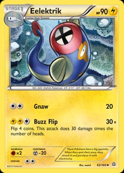 Primal Clash Eelektrik #63 card