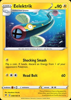 Vivid Voltage Eelektrik #58 card