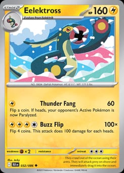 Black Bolt Eelektross #32 card