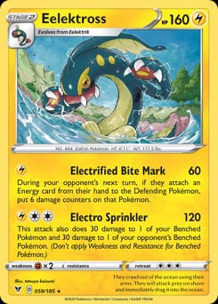 Vivid Voltage Eelektross #59 card
