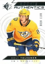 2018-19 SP Base Set Eeli Tolvanen #112 card
