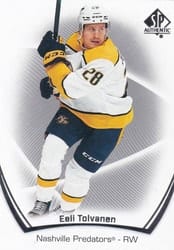 2021-22 SP Authentic Base Set Eeli Tolvanen #8 card