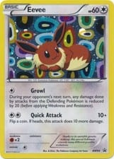 BW Black Star Promos Eevee #BW94 card
