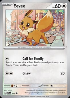 2022 Scarlet & Violet Promos Eevee #200 card