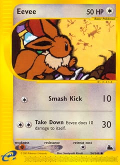 Skyridge Eevee #54 card