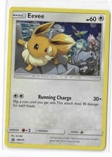 2017 SM Black Star Promos Eevee #SM235 card