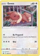2019 SWSH Black Star Promos Eevee #SWSH175 card