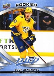 2023-24 Upper Deck MVP Base Set Egor Afanasyev #245 card