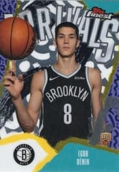 2025-26 Finest Arrivals Egor Dëmin #A-8 card