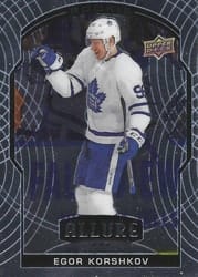 2020-21 Upper Deck Allure Base Set Egor Korshkov #85 card