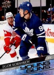 2020-21 Upper Deck Base Set Egor Korshkov #219 card