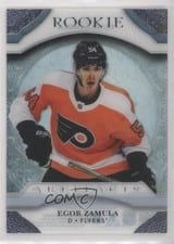 2021-22 Upper Deck Artifacts 2020-21 Update - Clear Cut Rookies Egor Zamula #202 card
