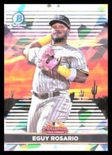 2022 Bowman Chrome 2021 AFL Fall Stars Eguy Rosario #AFLS-10 card