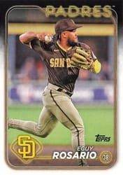 2024 Topps Base Set Eguy Rosario #414 card