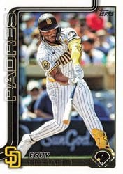 2025 Topps Base Set Eguy Rosario #624 card