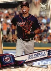 2019 Topps Big League Base Set Ehire Adrianza #110 card