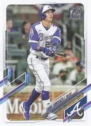 2021 Topps Update Base Set Ehire Adrianza #US223 card