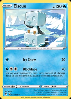 Evolving Skies Eiscue #47 card
