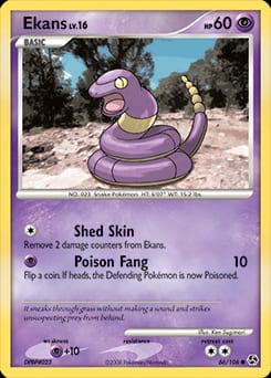 Great Encounters Ekans #66 card