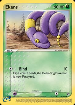 Sandstorm Ekans #64 card
