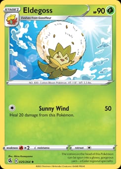 Fusion Strike Eldegoss #25 card
