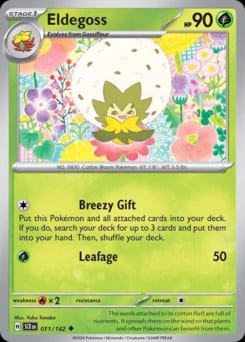 Stellar Crown Eldegoss #11 card