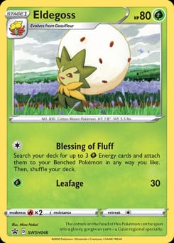 SWSH Black Star Promos Eldegoss #SWSH046 card